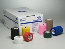 Hartmann Co-Lastic Cohesive Bandage 3 Inch X 5 Yard Standard Compression Self-adherent Closure Assorted Colors NonSterile – 45310000