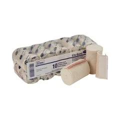 Hartmann Elastic Bandage EZe-Band LF 3″ x 5 Yard Standard Compression Double Hook and Loop Closure Tan NonSterile, 60 EA/CS