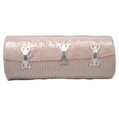 Hartmann Elastic Bandage REB 6 Inch X 10 Yard Double Length Standard Compression Clip Detached Closure Tan NonSterile, 6/BX - Image 2