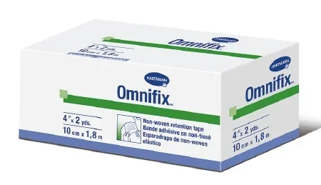 Hartmann Omnifix Dressing Retention Tape Skin Friendly Nonwoven 4 Inch X 2 Yard White NonSterile – 900601