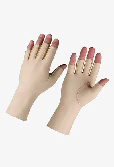 Hatch Edema Glove, 3/4 Finger over the wrist, Left, Large – 24-8663L