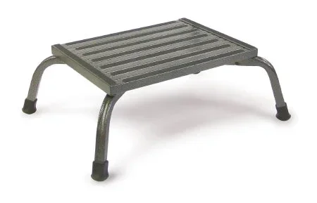 Hausmann Industries Bariatric XL Safe-Step Step Stool 1-Step Aluminum 8 Inch – 2018