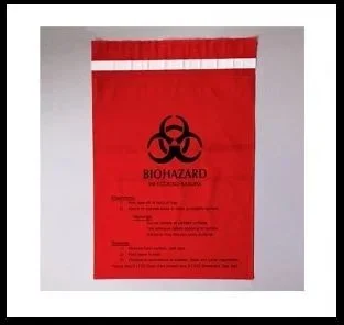 Health Care Logistics Biohazard Waste Bag Red Polyethylene 12 X 14 Inch – 9938