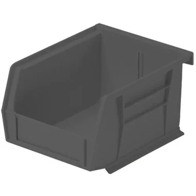 Health Care Logistics HCL Super Tough Storage Bin Black Industrial Grade Polymers 3 X 4-1/8 X 5-3/8 Inch – 1400K