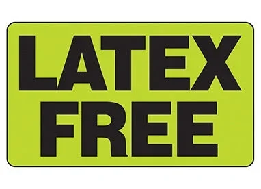 Health Care Logistics Indeed Pre-Printed Label Allergy Alert Latex Free Green 3/8 X 1-1/2 Inch – 2889