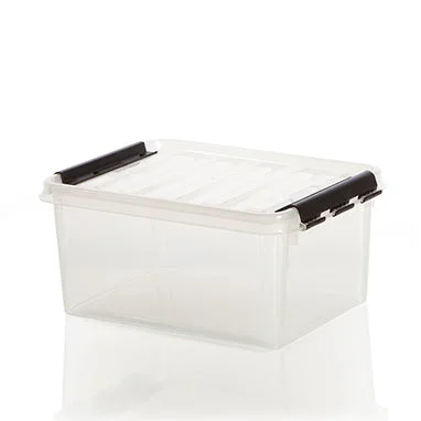 Health Care Logistics SmartStore Tote with Lid Clear Polypropylene 6-1/8 X 8-7/8 X 13-3/16 Inch – 13203C