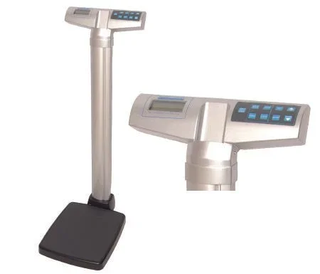 Health O Meter Health O Meter Platform Scale Digital LCD Display 500 lbs. AC Adapter / Battery Operated – 499KL