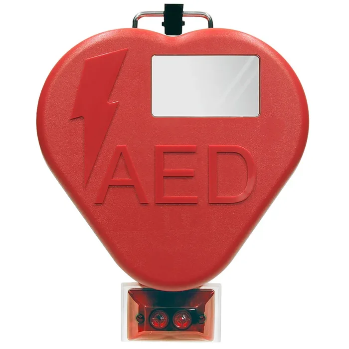 HeartCase Outdoor AED Cabinet with Alarm & Strobe