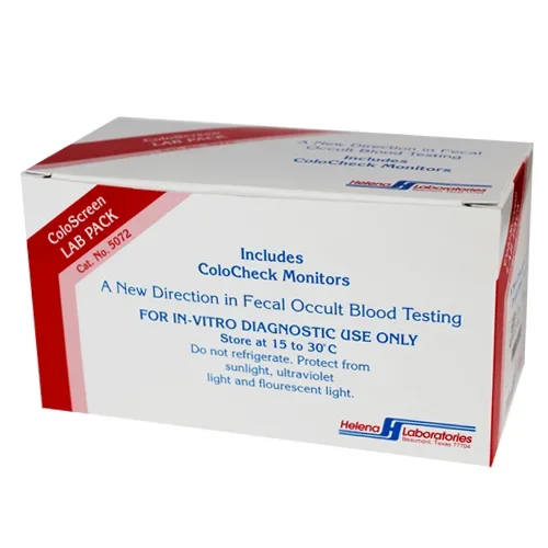 Helena Laboratories ColoScreen Occult Blood Tests Lab Pack