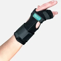 Hely & Weber Hand / Finger Brace TKO® Standard Neoprene / Nylon / UBL Right Hand Black One Size Fits Most, 1/EA