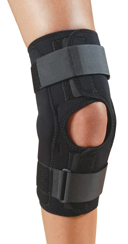 Hely & Weber Knapp Knee Strap 2X-Large Strap Closure 20 to 22 Inch Circumference 16 Inch Length Left or Right Knee – 5658HH-BLK-XXL