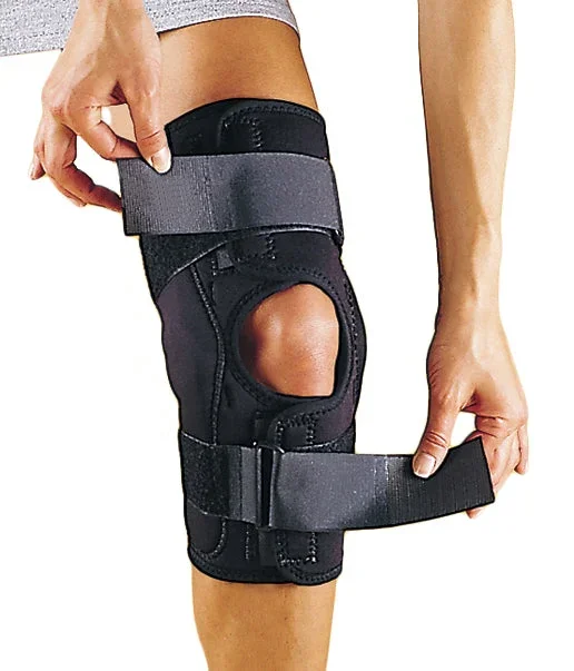 Hely & Weber NoSwet Knapp Knee Strap Medium Strap Closure 12 Inch Length Left or Right Knee – 7656-BLK-