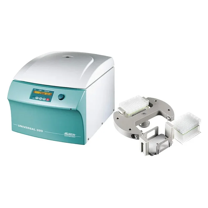 Hettich Instruments Benchtop Centrifuge Package 40 Blood Tubes (13 X 75) 16 Conical Tubes (15 mL), 8 (50 mL) Horizontal Rotor ‰¤ 4,000 RPM, ‰¤ 2,218 RCF – 320PLATE