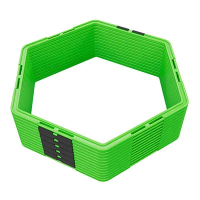 Hex Agility Ring, Green, Set of 12 – 10-4535