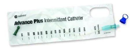 Hollister Apogee Intermittent Closed System Catheter Straight Tip 14 Fr. Without Balloon Red Rubber – B14R
