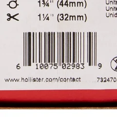Hollister Barr Grn 1 3/4 Flange 5EA/BX Hollister, 5 EA/BX - Image 2