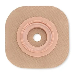 Hollister Ostomy Barrier New Image CeraPlus Pre-Cut, Extended Wear Adhesive Tape Borders 44 mm Flange Green Code System 1″ Opening, 1/EA - Image 2