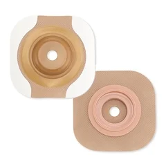 Hollister Ostomy Barrier New Image CeraPlus Pre-Cut, Extended Wear Adhesive Tape Borders 44 mm Flange Green Code System 1″ Opening, 1/EA