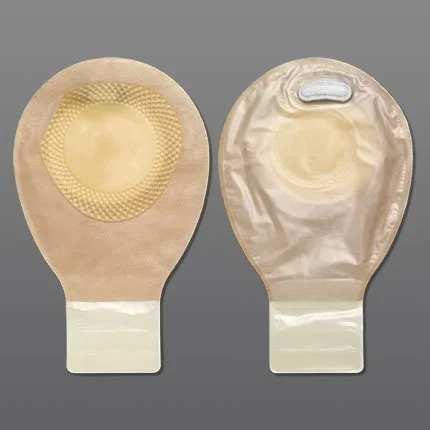 Hollister Pouchkins Ostomy Pouch One-Piece System 7 Inch Length Up to 2 Inch Stoma Drainable Flat, Trim To Fit – 3795