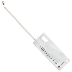 Hollister Urethral Catheter VaPro Plus TouchFree Straight Tip Hydrophilic Coated PVC 12 Fr. 8 Inch