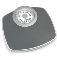 Hopkins Medical Products Floor Scale Dial Display 400 lbs. Capacity Gray Analog, 1/EA
