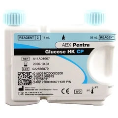 Horiba Reagent ABX Pentra General Chemistry Glucose Hexokinase For ABX Pentra 400 Clinical Chemistry Analyzer 200 Tests, 1/EA