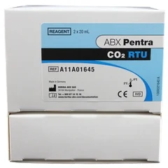 Horiba Reagent ABX Pentra Renal / Respiratory / General Chemistry Carbon Dioxide (CO2) For ABX Pentra 400 Clinical Chemistry Analyzer 200 Tests, 1/EA