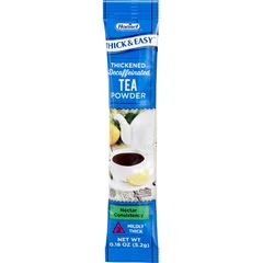 Hormel Health Labs Food and Beverage Thickener Thick & Easy 5.2 Gram Individual Packet Tea Flavor Powder IDDSI Level 2 Mildly Thick, 72 EA/CS