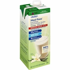 Hormel Health Labs Oral Supplement Med Pass® No Sugar Added Vanilla 32 oz., 12EA/CS - Image 2