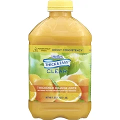 Hormel Health Labs Thickened Beverage Thick & Easy 46 oz. Bottle Orange Juice Flavor Ready to Use Honey Consistency, 1/EA