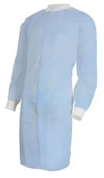 Hospitex / Encompass Group Essentials Lab Coat White Size 38 Long Sleeves Knee Length – 47406-W38