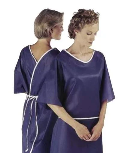 Hospitex / Encompass Group Patient Exam Gown Adult Snowflake Print Print – 45252-KEY