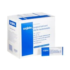 HR Pharmaceuticals Lubricating Jelly – Carbomer free Surgilube 3 Gram Individual Packet Sterile, 1728 EA/CS