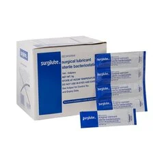 HR Pharmaceuticals Lubricating Jelly – Carbomer free Surgilube 5 Gram Individual Packet Sterile, 864 EA/CS