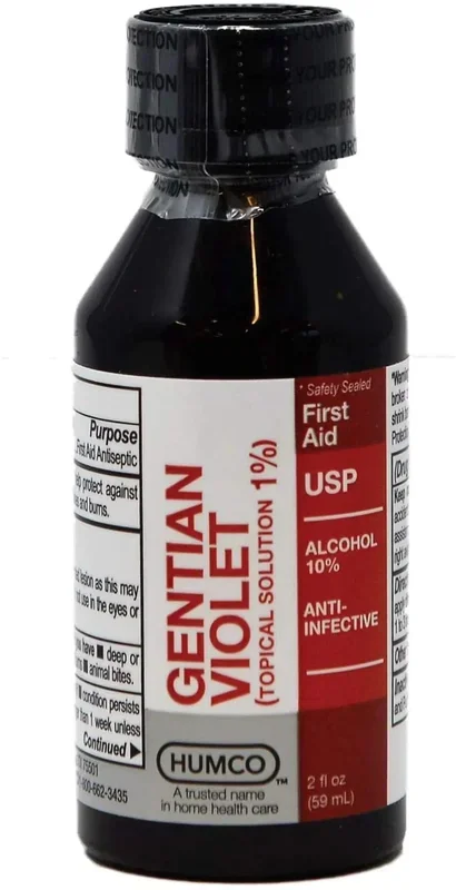 Humco Gentian Violet Topical Solution