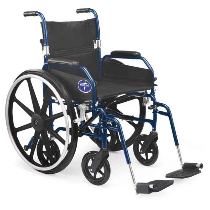 Hybrid 2 Wheelchair Hybrid 2 Wheelchair, 18″W, Swing-away Detachable Elevating Leg Rest – 713427