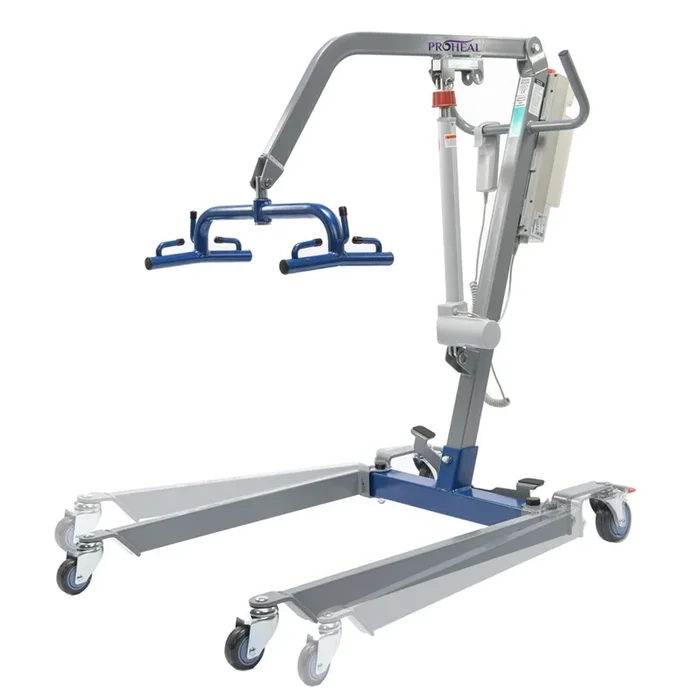 Hydraulic Patient Lift with Electric Upgrade – 400 lb Weight Capacity
