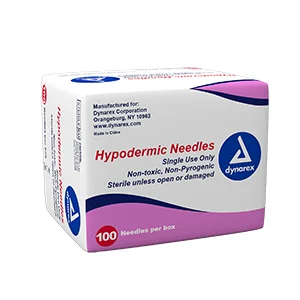 Hypodermic Needle, 18G, 1 1/2″ needle, 10/100/case