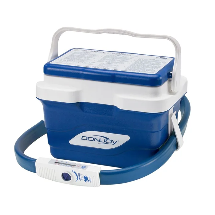 Iceman Cold Therapy System Wrap-On Pad, McGuire Knee Wrap with Open Patella for Iceman, 10.85″x 11.34″ – 710298