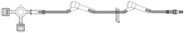 ICU Medical Extension Set 40 Inch Tubing 2 Ports 5.8 mL Priming Volume DEHP-Free – SFP4107