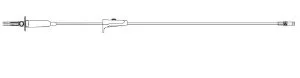 ICU Medical Secondary Set Option-Lok Male Adapter Macrobore, NonDEHP – 1422928