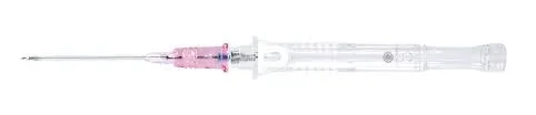 ICU Medical SuperCath 5 Peripheral IV Catheter 26 Gauge 0.56 Inch Sliding Safety Needle – SP22501