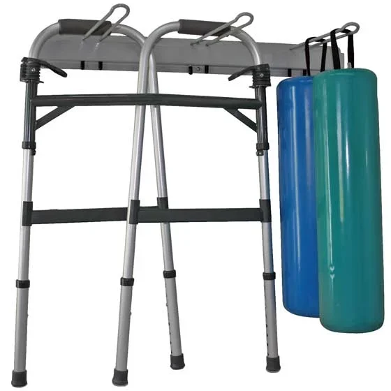 Ideal Products Crutch And Walker Single Wall Storage Rack