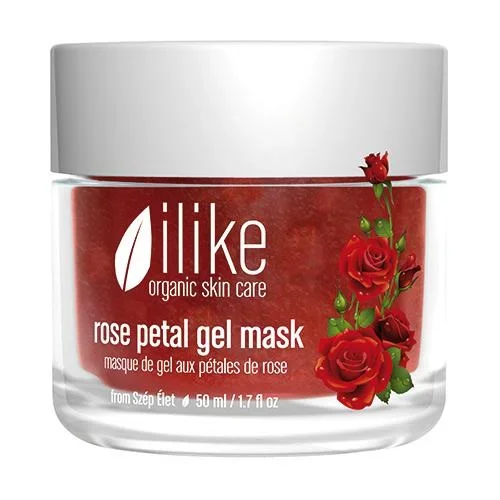Ilike Organic Skin Care Rose Petal Gel Mask 1.7oz