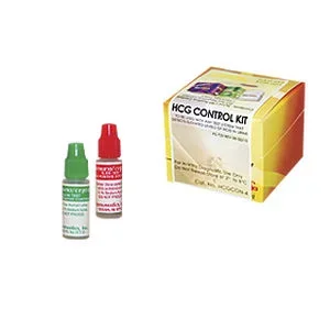 Immunostics Reproductive Endocrinology Assay Control Kit Human Chorionic Godadotropin (hCG) Positive / Negative Level 2 X 2 X 2.5 mL – HCGCON-4