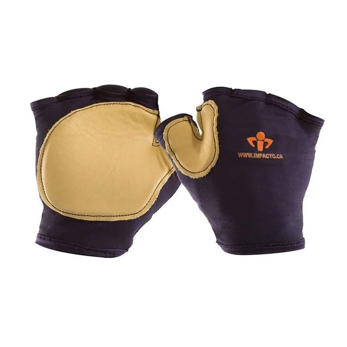 Impacto Fingerless Gloves and Inserts Gloves, Large – 73224/NA/LG