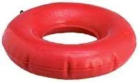 Inflatable Rubber Invalid Cushion, Rubber, Durable, Heavy-Gauge 15″ x 3″ by Carex Health Brands