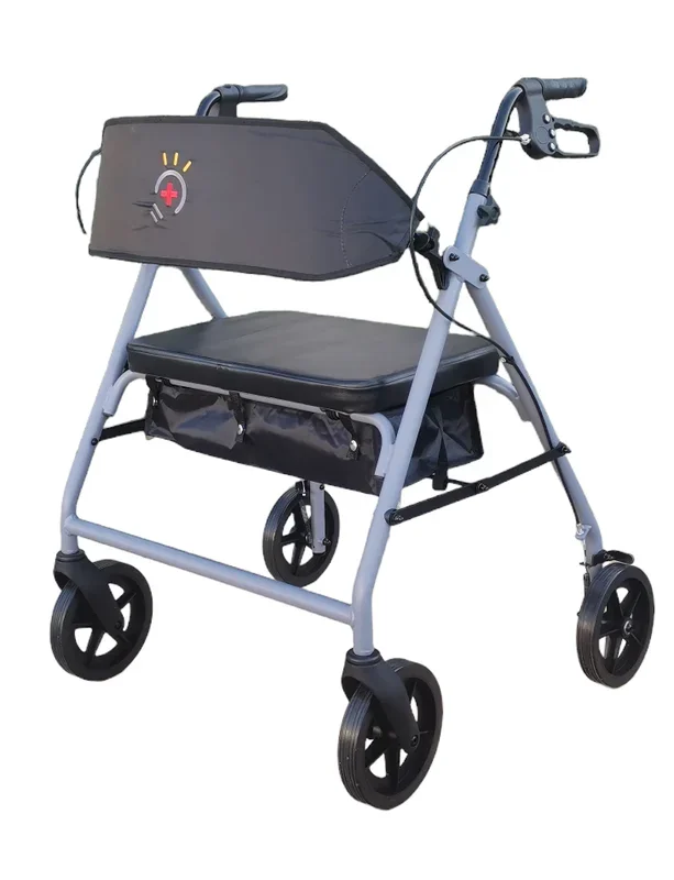 INNO Health | Ultra Heavy Duty Bariatric Rollator – 500 lbs Weight Capacity | INRHDG