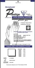 Innovative Healthcare Corporation Surgical Glove DermAssist® Prestige® DHD Size 6 Sterile Pair Latex Extended Cuff Length Smooth Ivory Not Chemo Approved, 200/CS