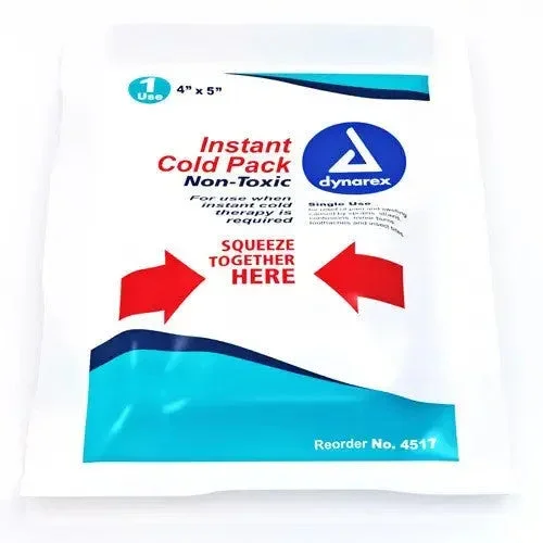 Instant Cold Pack, Non-Toxic with Urea 5″ x 9″
